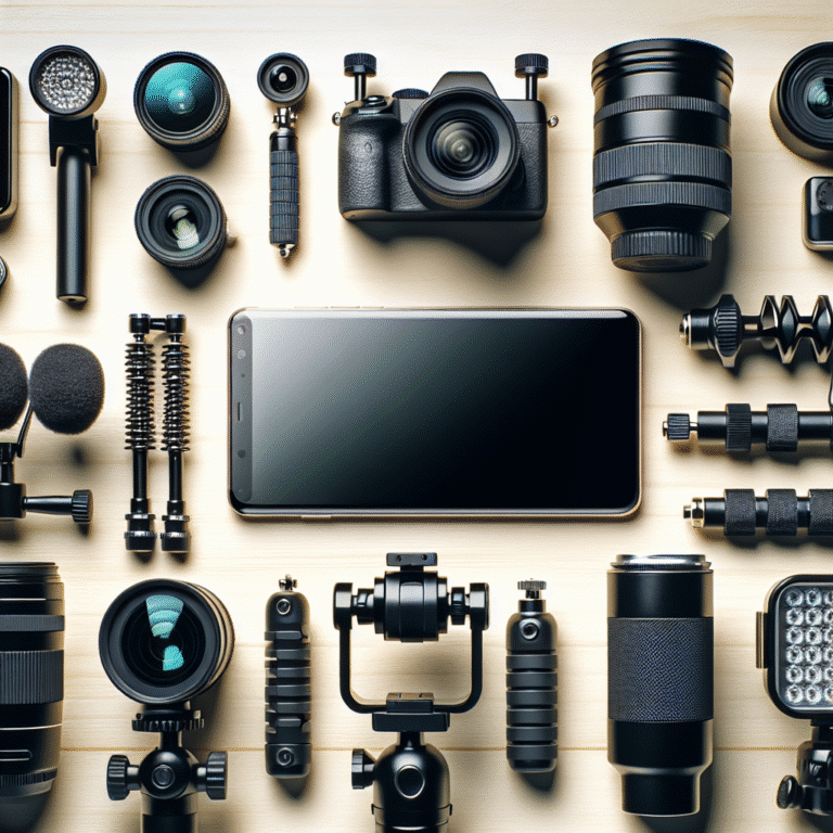 acessórios para fotografia com smartphone