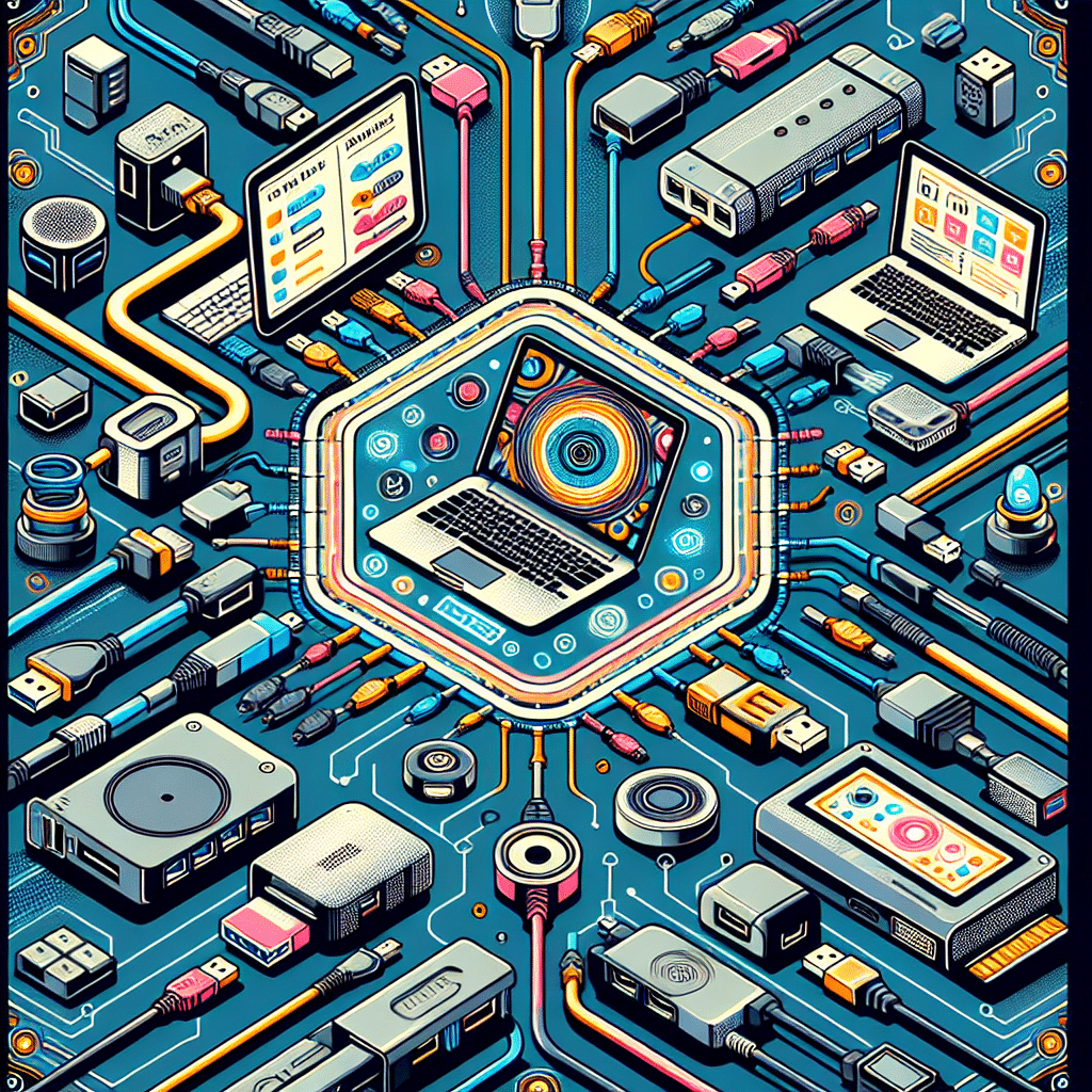 hubs e adaptadores para notebooks