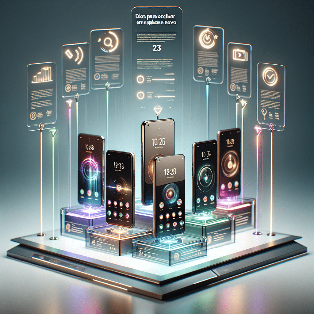 dicas para escolher smartphone novo