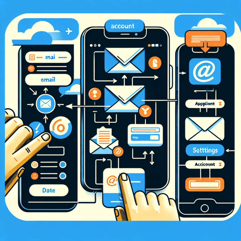 passo a passo para configurar contas de e-mail no smartphone