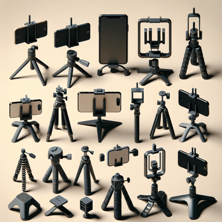 suportes e tripés para celular