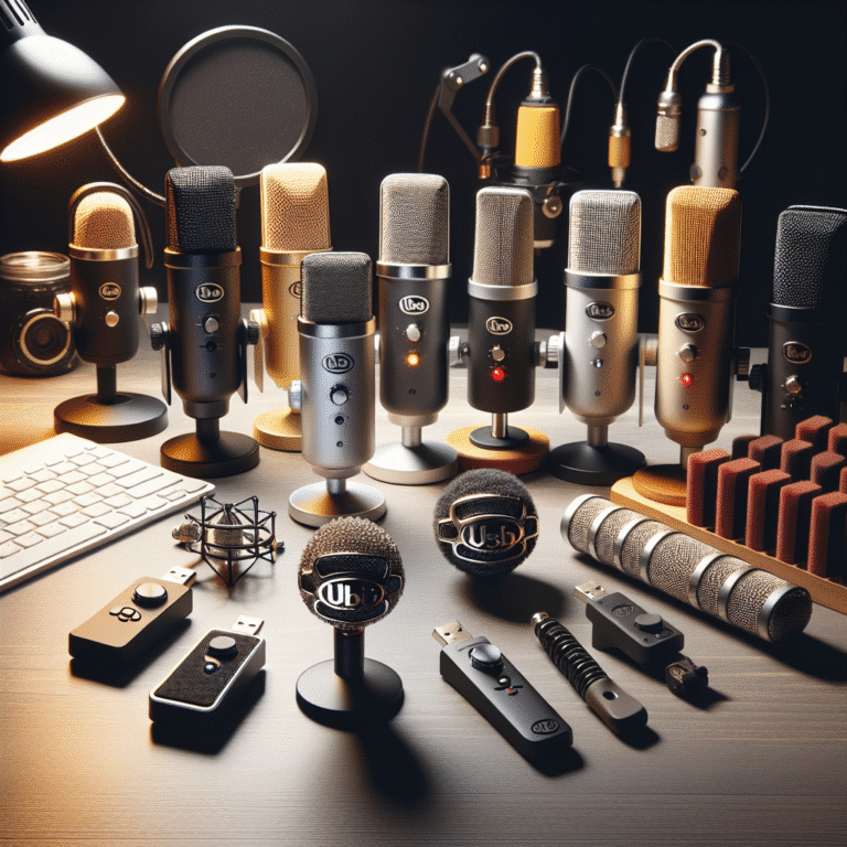 melhores microfones USB para gravação
