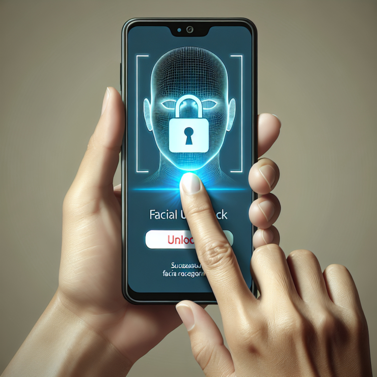 como usar o recurso de desbloqueio facial no seu smartphone