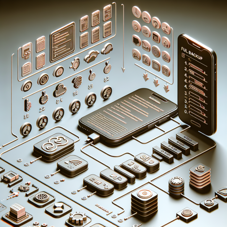 passo a passo para criar um backup completo do seu smartphone