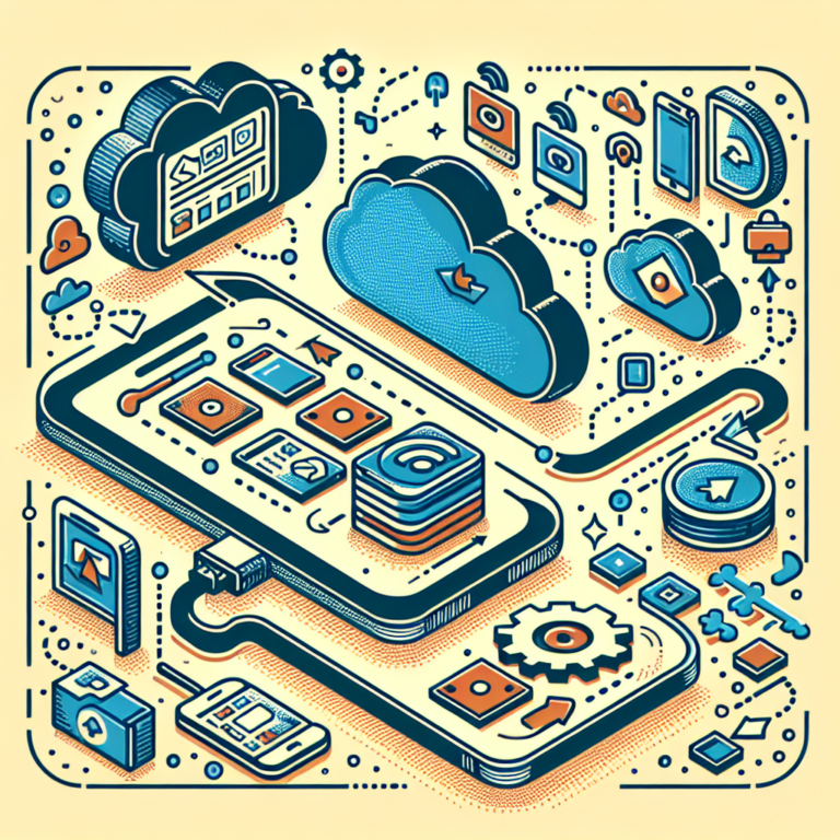 passo a passo para configurar serviços de nuvem no smartphone